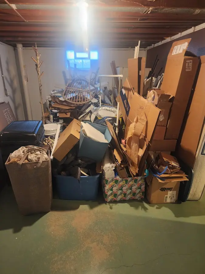 Roll-off dumpster container at job site for Concrete Dumpster Rental in Buena Vista